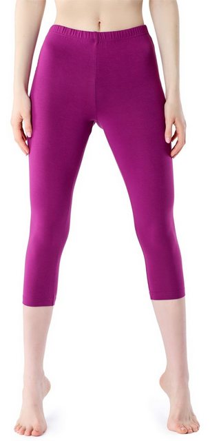 Bellivalini Leggings Damen Hose 3/4 aus Viskose BLV50-204 (1-tlg) elastisch günstig online kaufen