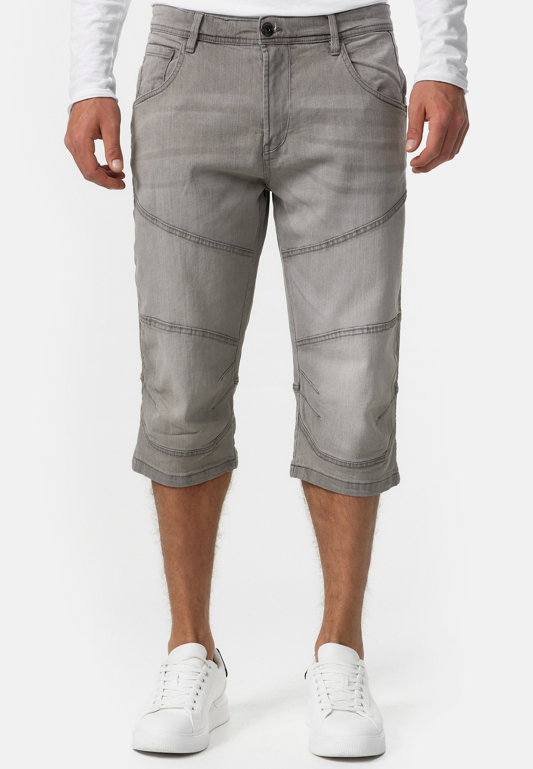 Indicode 3/4-Jeans Fortune 3/4 Jeansshorts mit günstig online kaufen