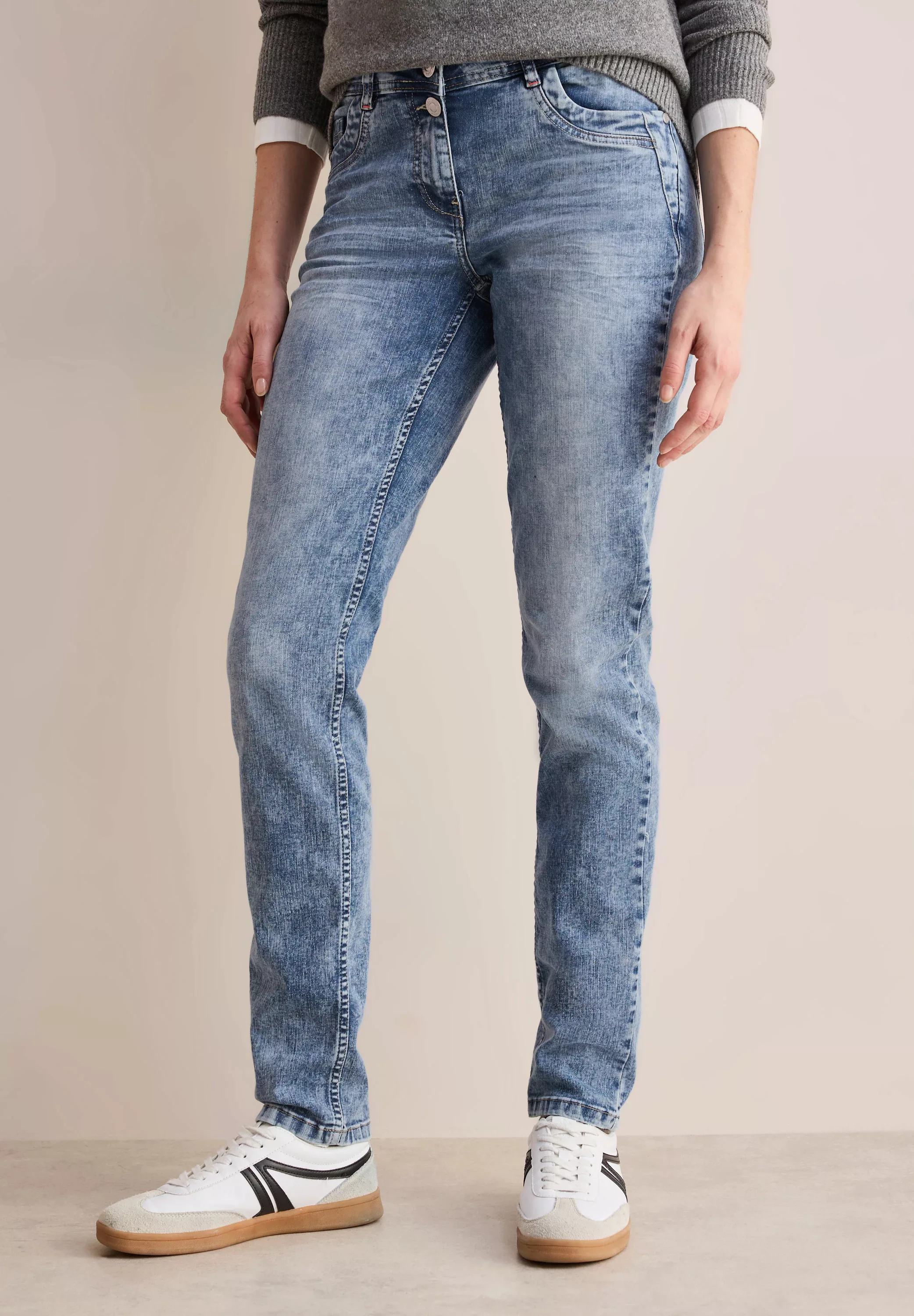 Cecil Comfort-fit-Jeans, Middle Waist günstig online kaufen