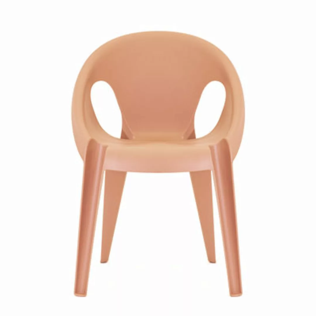 Stapelbarer Sessel Bell plastikmaterial orange / By Konstantin Grcic / recy günstig online kaufen