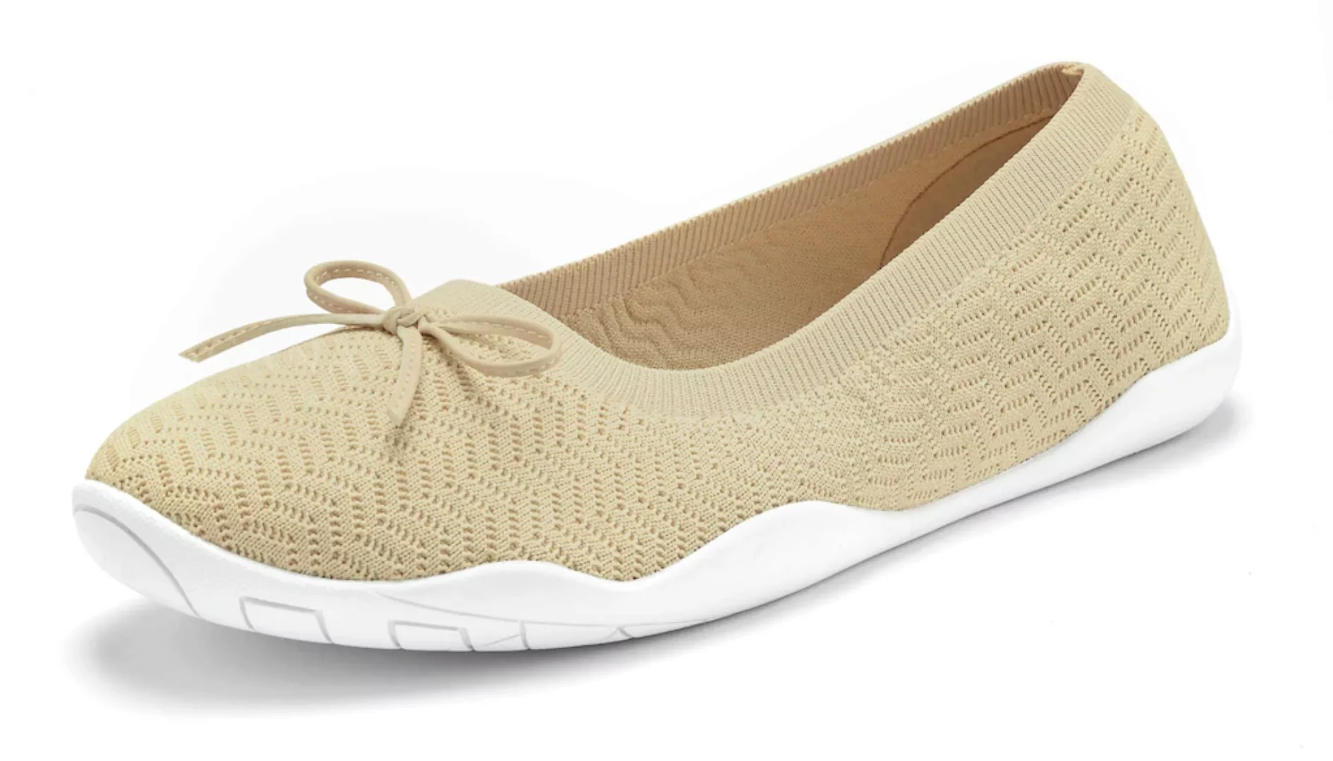 LASCANA Sneaker Ballerinas, Slipper, Halbschuh, Slip-On-Sneaker ultraleicht günstig online kaufen