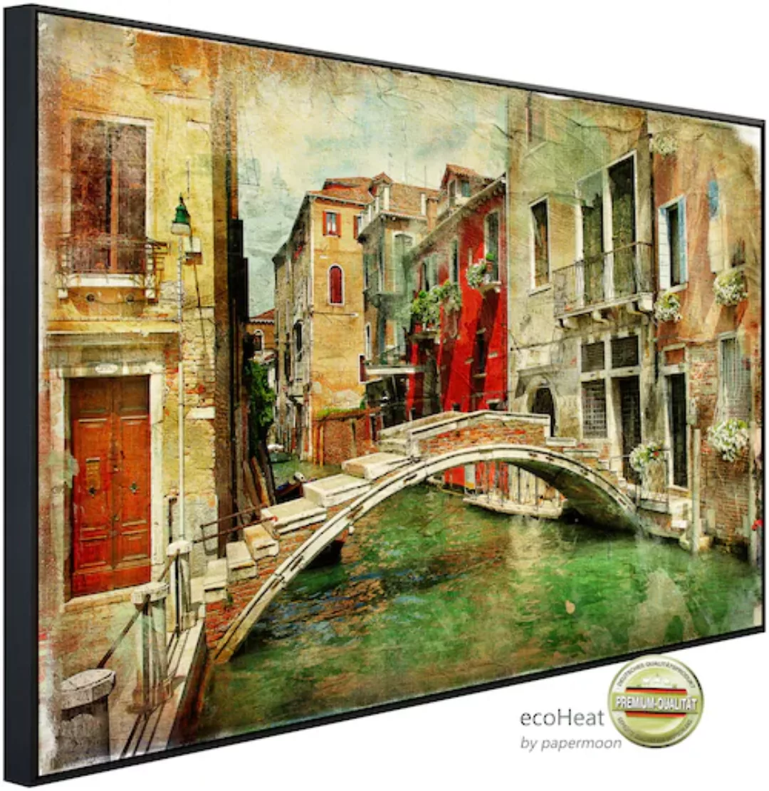 Papermoon Infrarotheizung »Venedig Gemälde«, sehr angenehme Strahlungswärme günstig online kaufen
