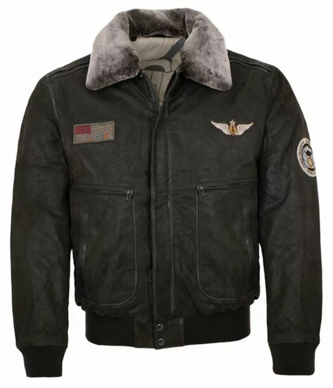 Maddox Lederjacke Laslo Maddox - Herren Echtleder Lederjacke echtes Leder d günstig online kaufen