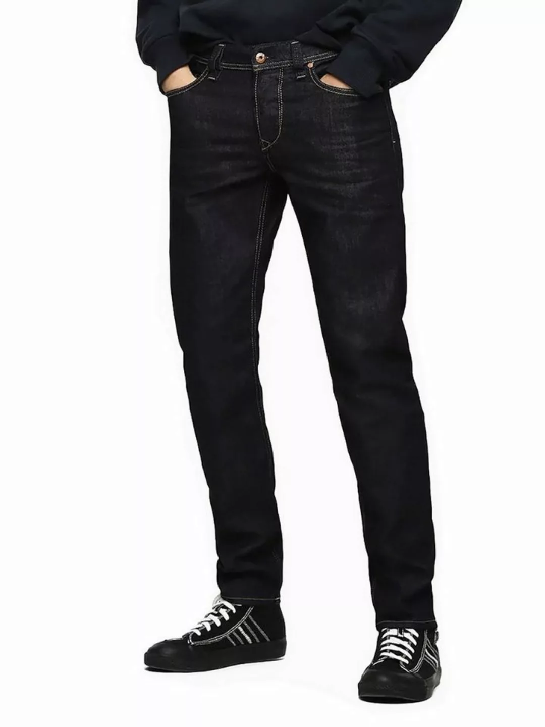 Diesel Tapered-fit-Jeans Regular - Stretch - Larkee-Beex 084HN günstig online kaufen