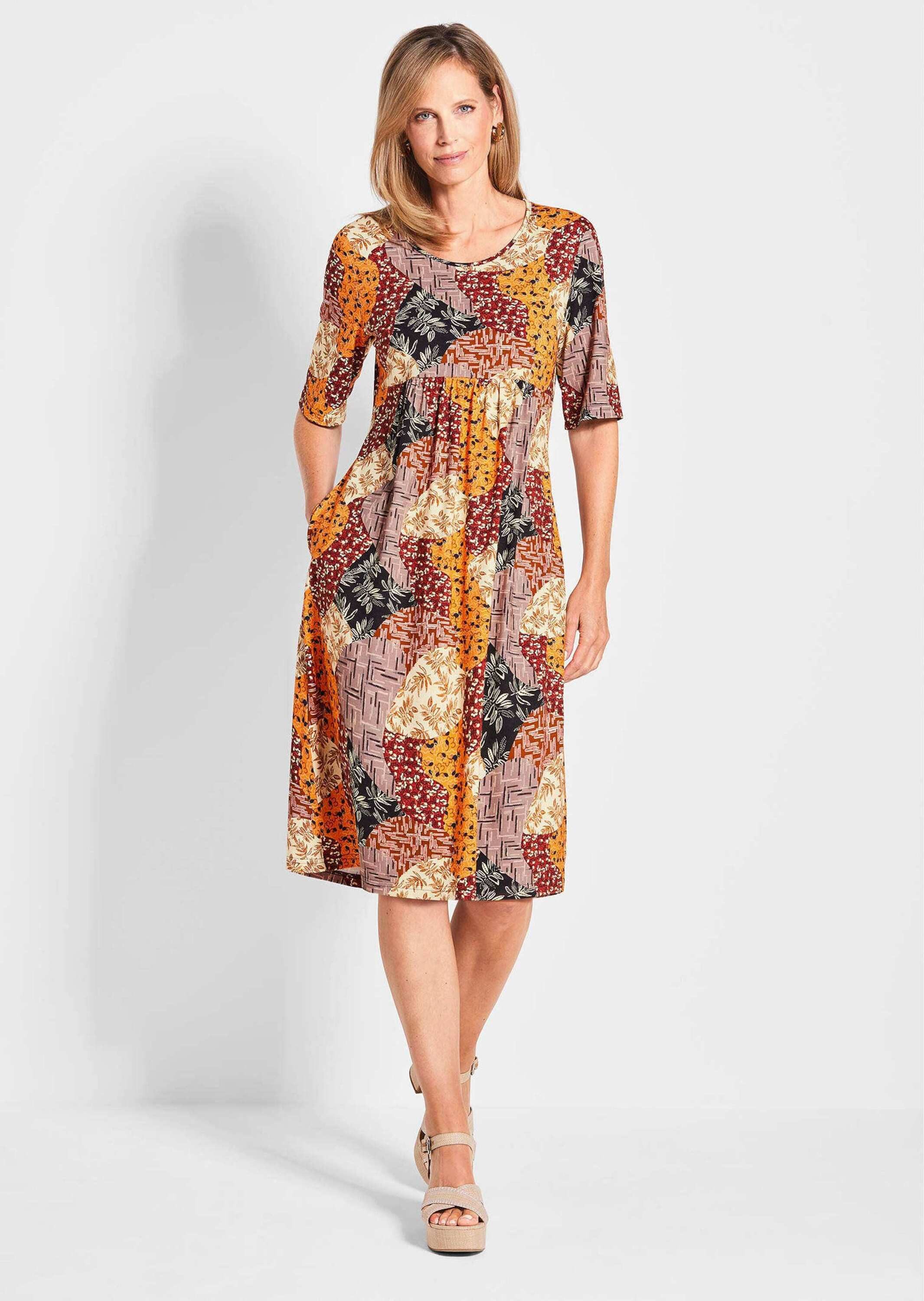 GOLDNER Jerseykleid Kurzgröße: Jerseykleid günstig online kaufen