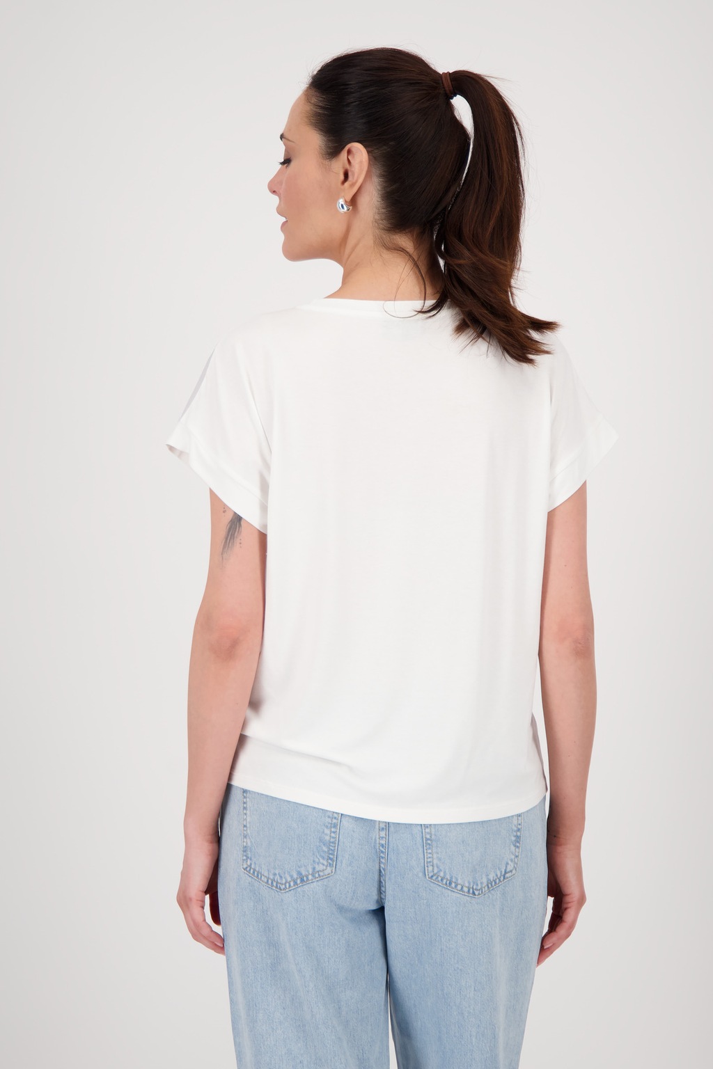 Monari Schlupfbluse mit Blumendruck günstig online kaufen