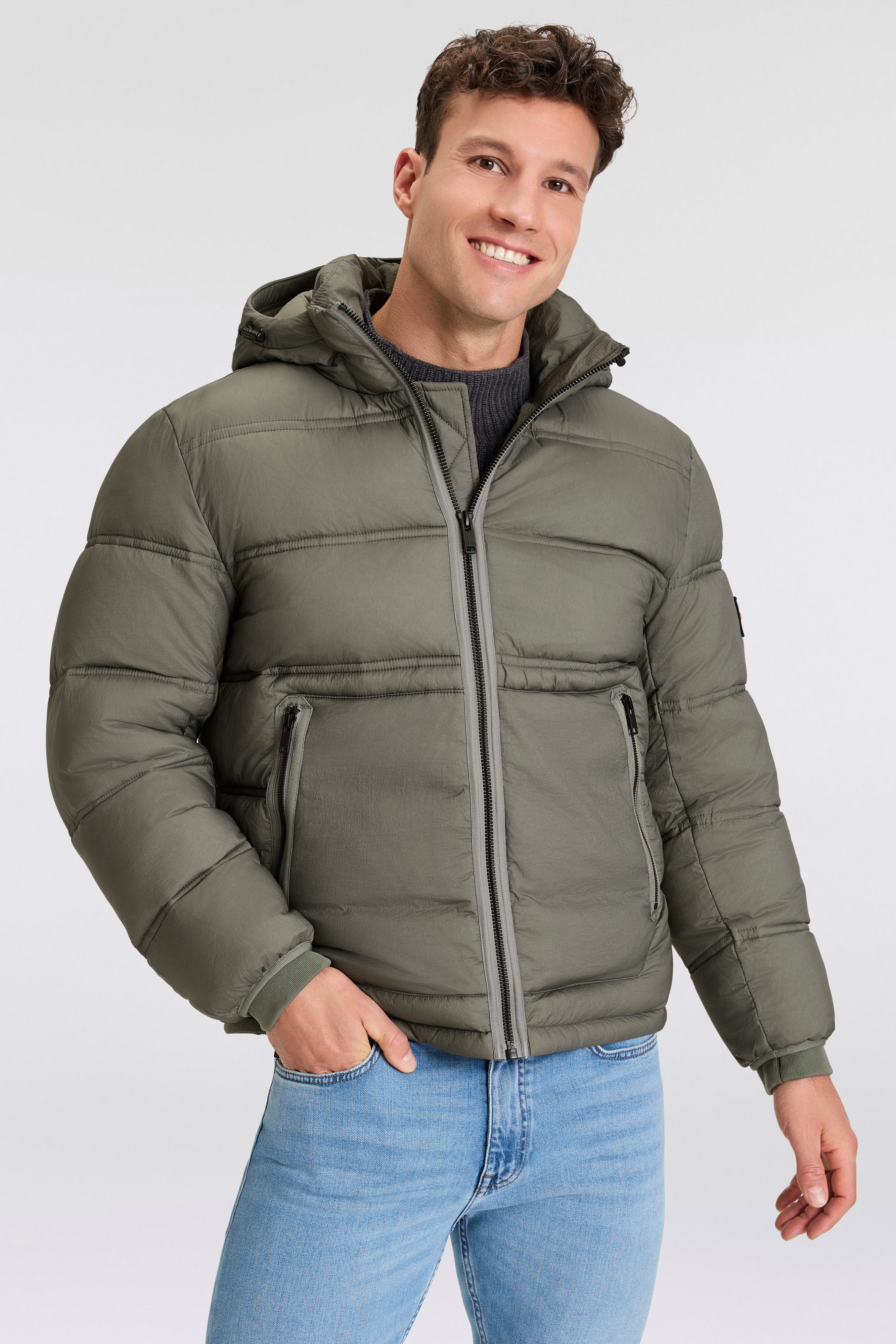 BOSS ORANGE Steppjacke Okobra mit Reißverschlusstaschen günstig online kaufen
