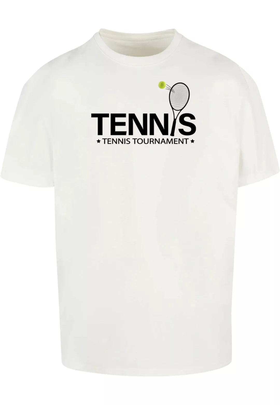 Merchcode T-Shirt "Merchcode Herren Tennis Racket Heavy Oversized Tee" günstig online kaufen