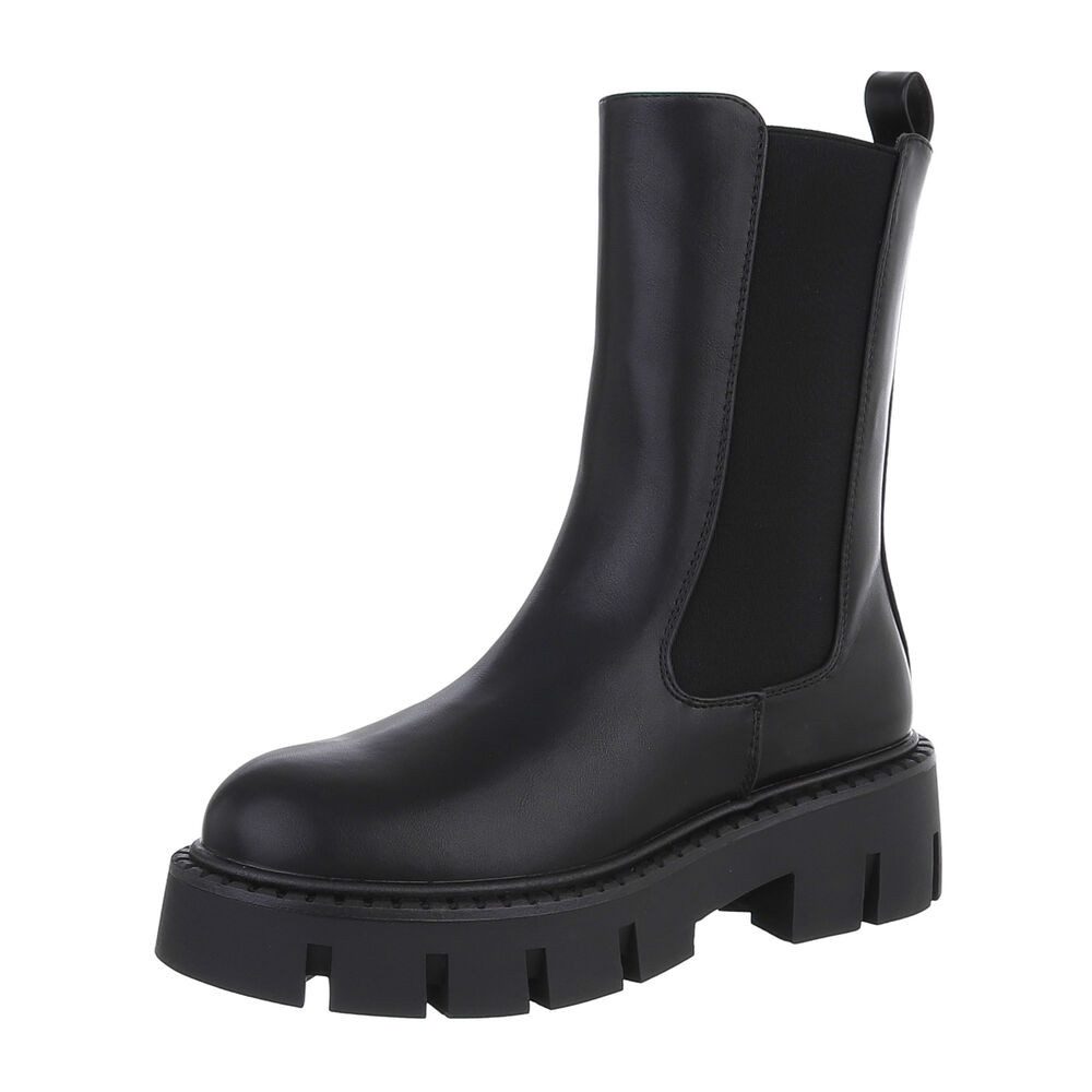 Ital-Design Damen Chelsea Freizeit Plateaustiefelette (87284050) günstig online kaufen