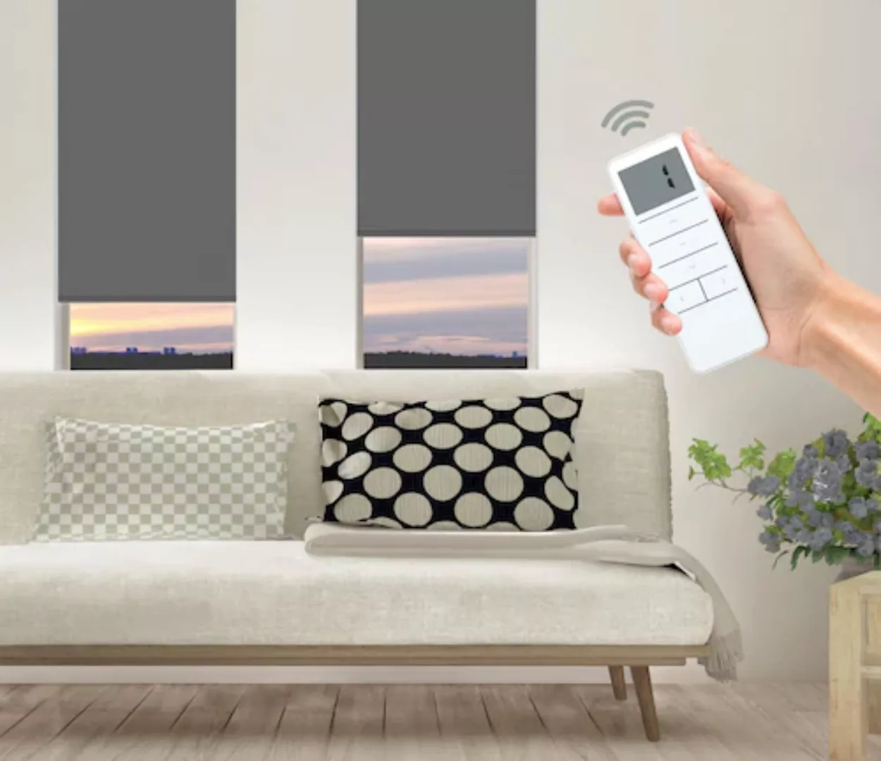 Good Life Elektrisches Rollo »Vau - SMART HOME«, abdunkelnd, energiesparend günstig online kaufen