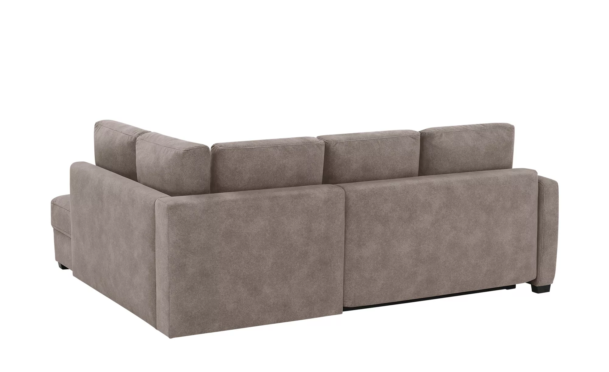 bobb Ecksofa  mit pflegeleichtem Bezugsstoff  Lisa de Luxe  ¦ braun ¦ Maße günstig online kaufen