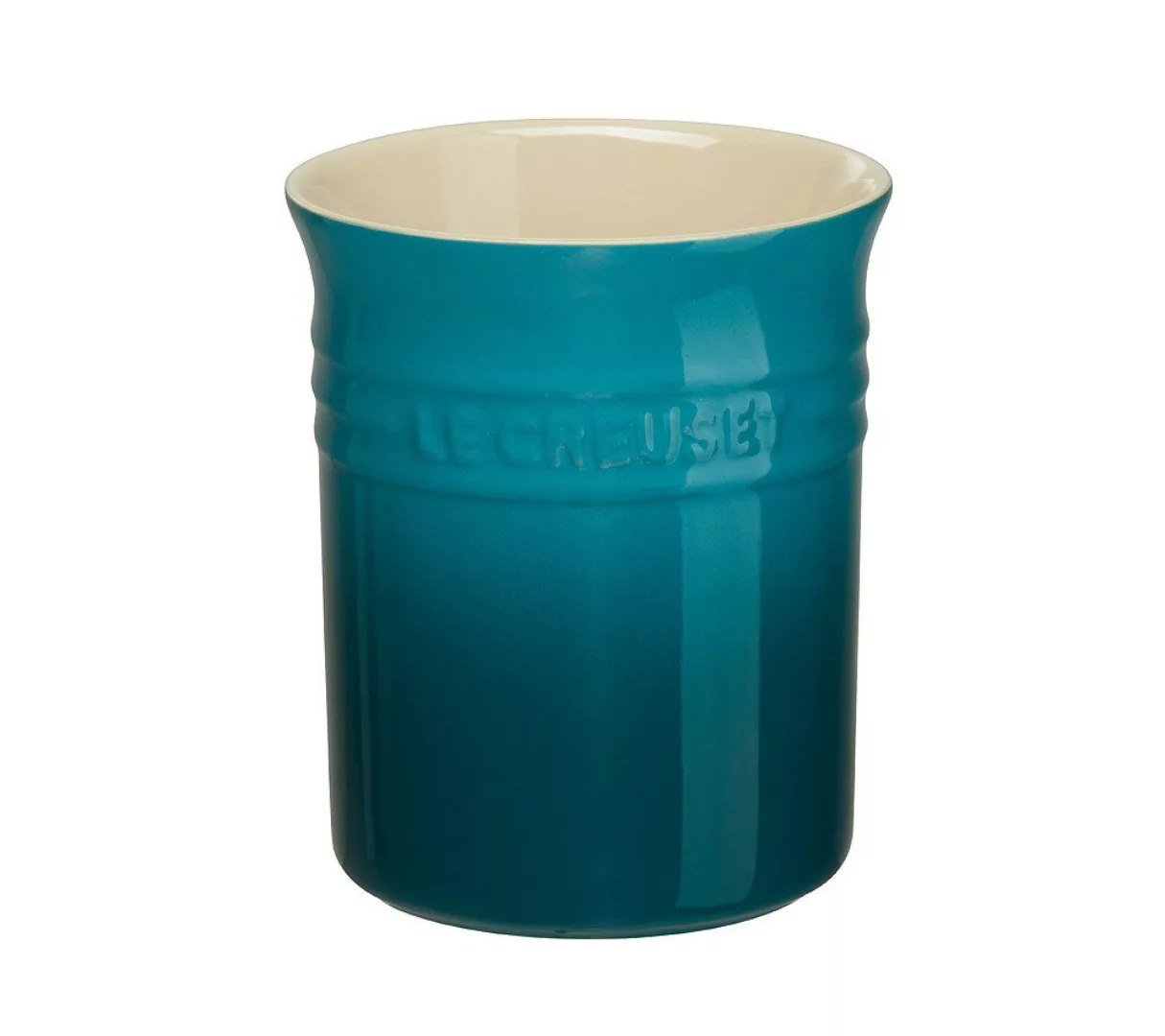 Le Creuset Topf für Kochkellen Steinzeug Deep Teal Petrol günstig online kaufen