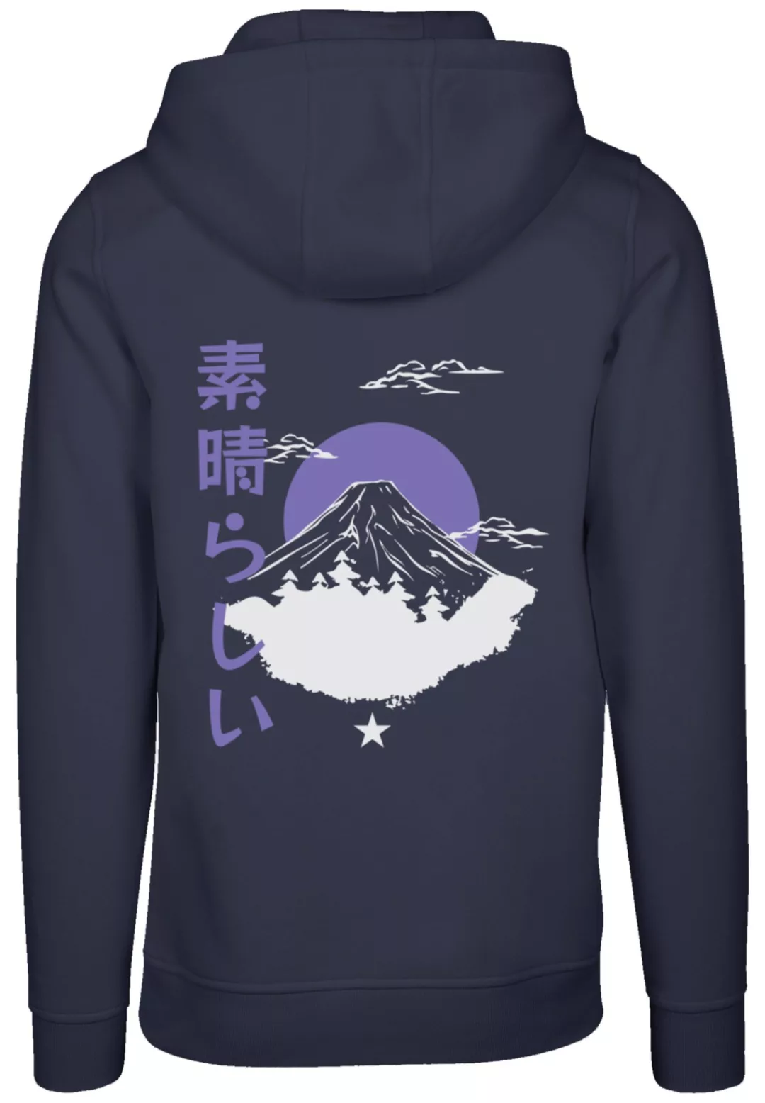 F4NT4STIC Kapuzenpullover "Mount Fuji", Hoodie, Warm, Bequem günstig online kaufen