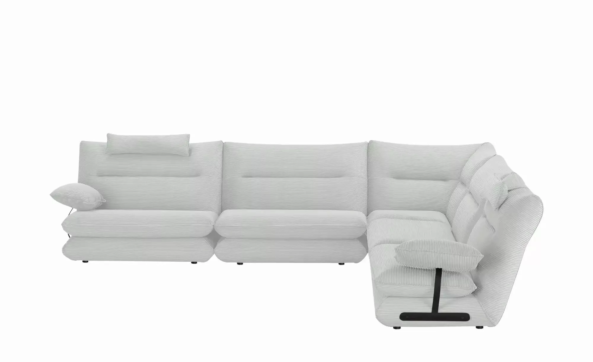 smart Ecksofa  Ellen ¦ grau ¦ Maße (cm): B: 358 H: 89 T: 358 Polstermöbel > günstig online kaufen