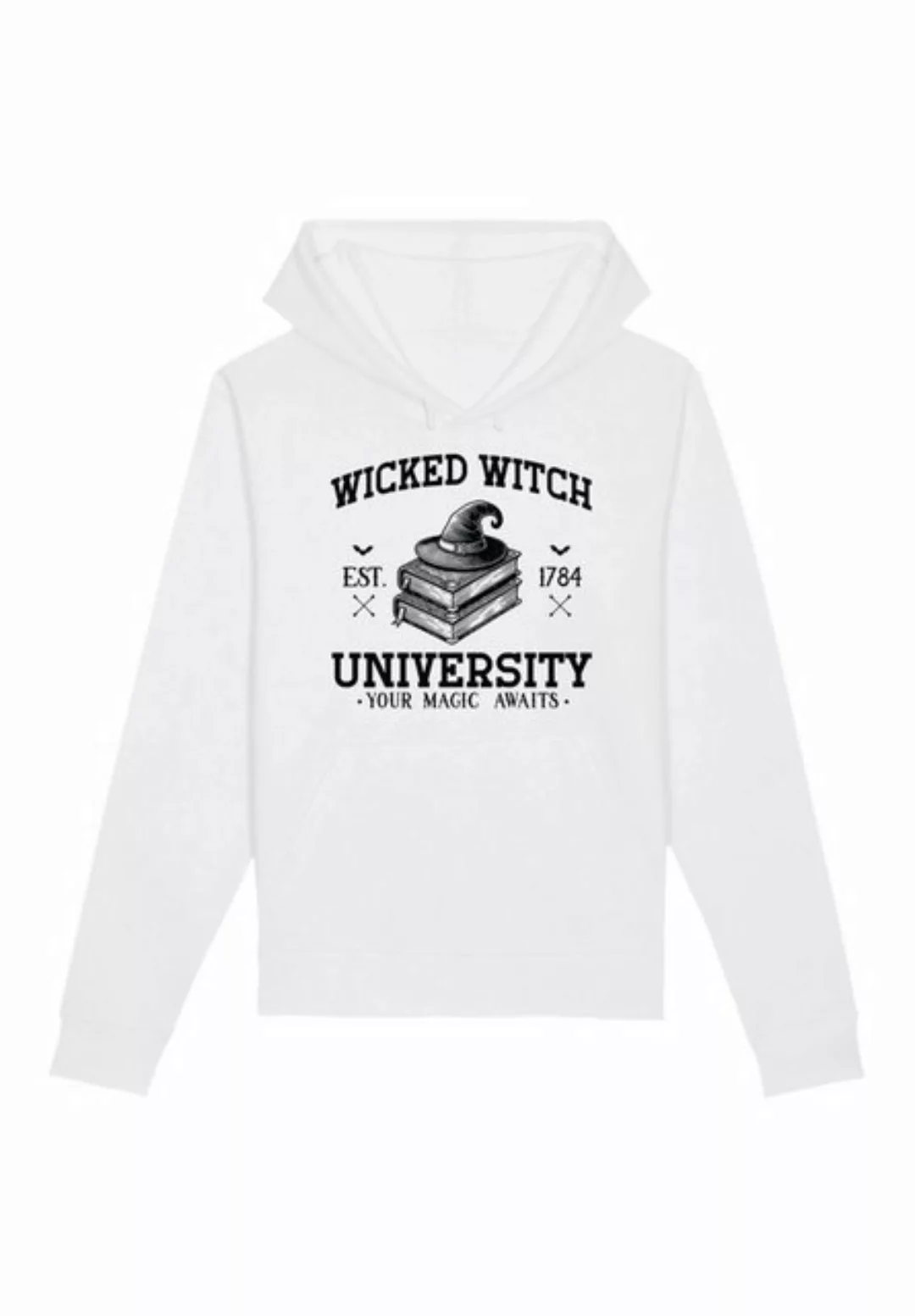 F4NT4STIC Kapuzenpullover Halloween University Wicked witch Premium Qualitä günstig online kaufen