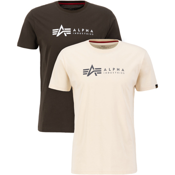Alpha Industries T-Shirt "Alpha Label T-Shirt 2 Pack T-Shirt" günstig online kaufen