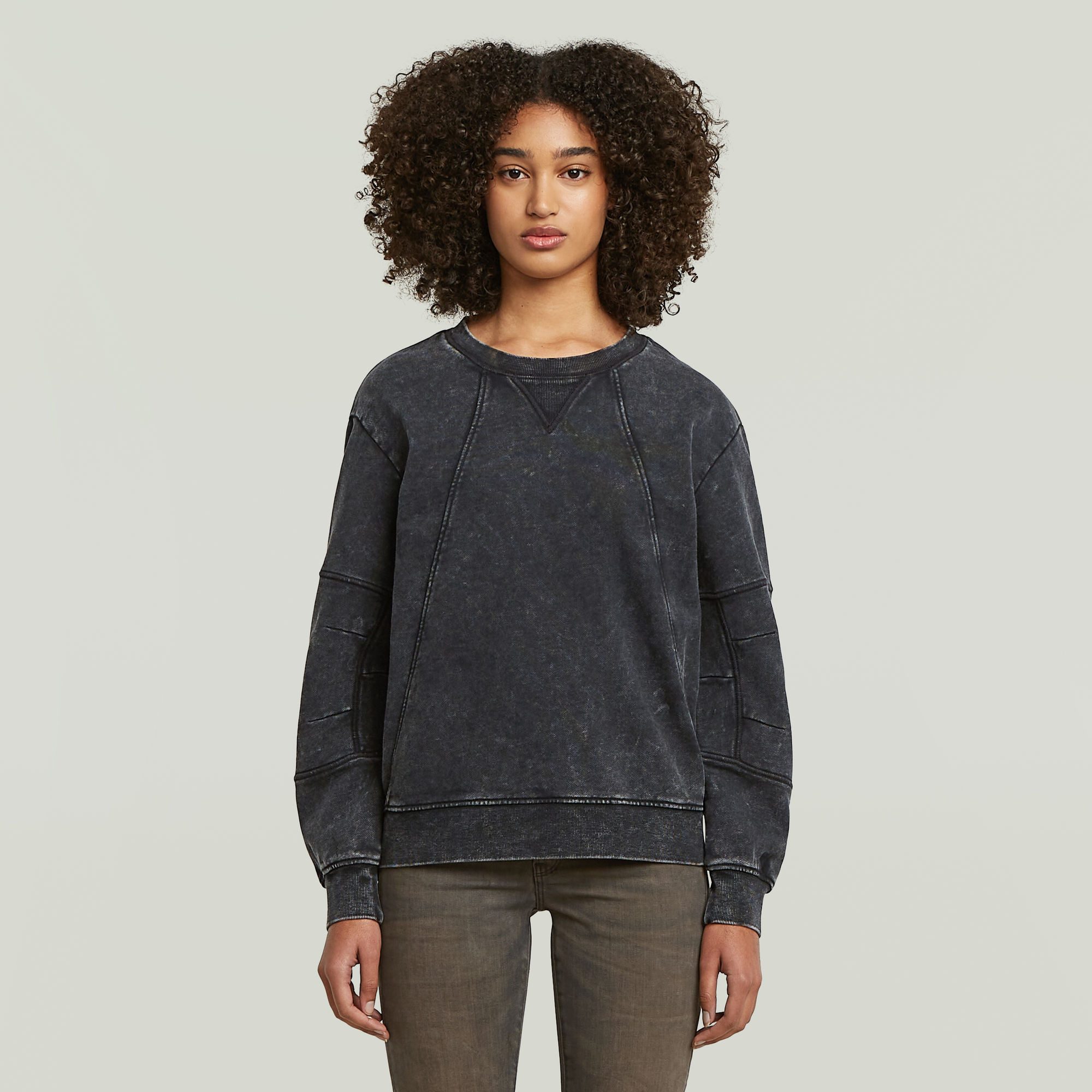 G-STAR Sweatshirt Washed 3D Sleeve A günstig online kaufen
