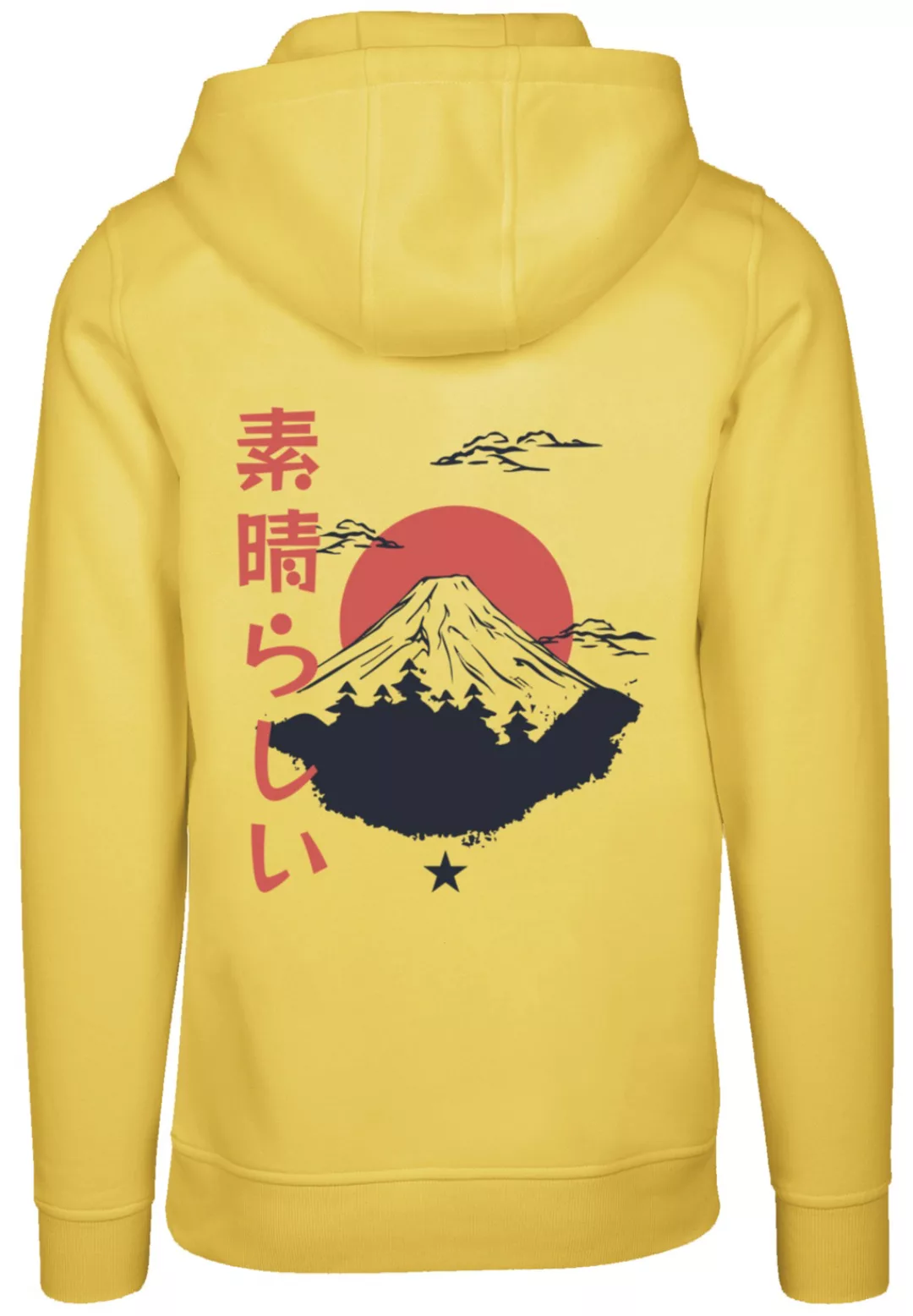 F4NT4STIC Kapuzenpullover "Mount Fuji", Hoodie, Warm, Bequem günstig online kaufen