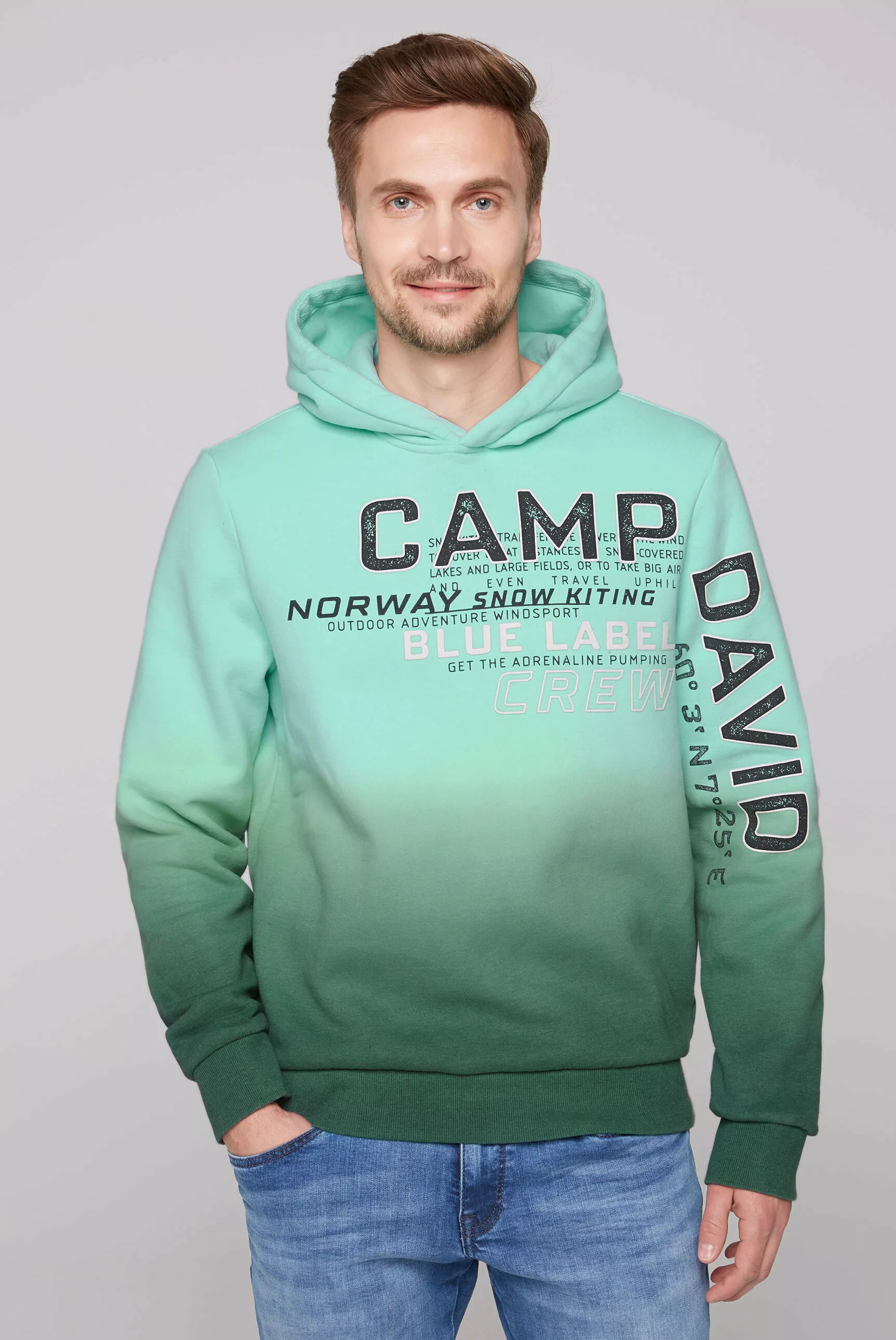 CAMP DAVID Kapuzensweatshirt, mit Baumwolle günstig online kaufen