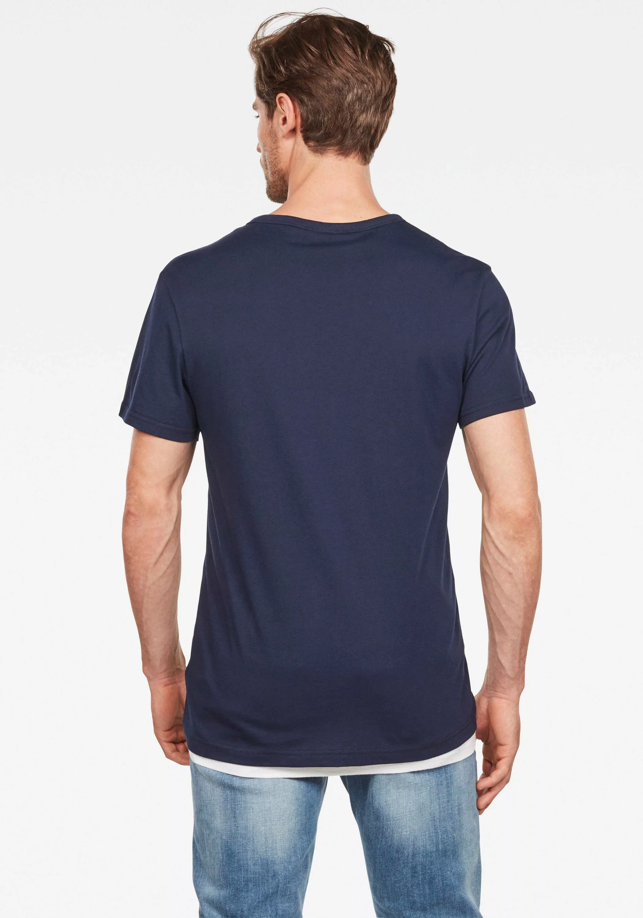 G-star Holorn Kurzarm T-shirt XL Sartho Blue günstig online kaufen