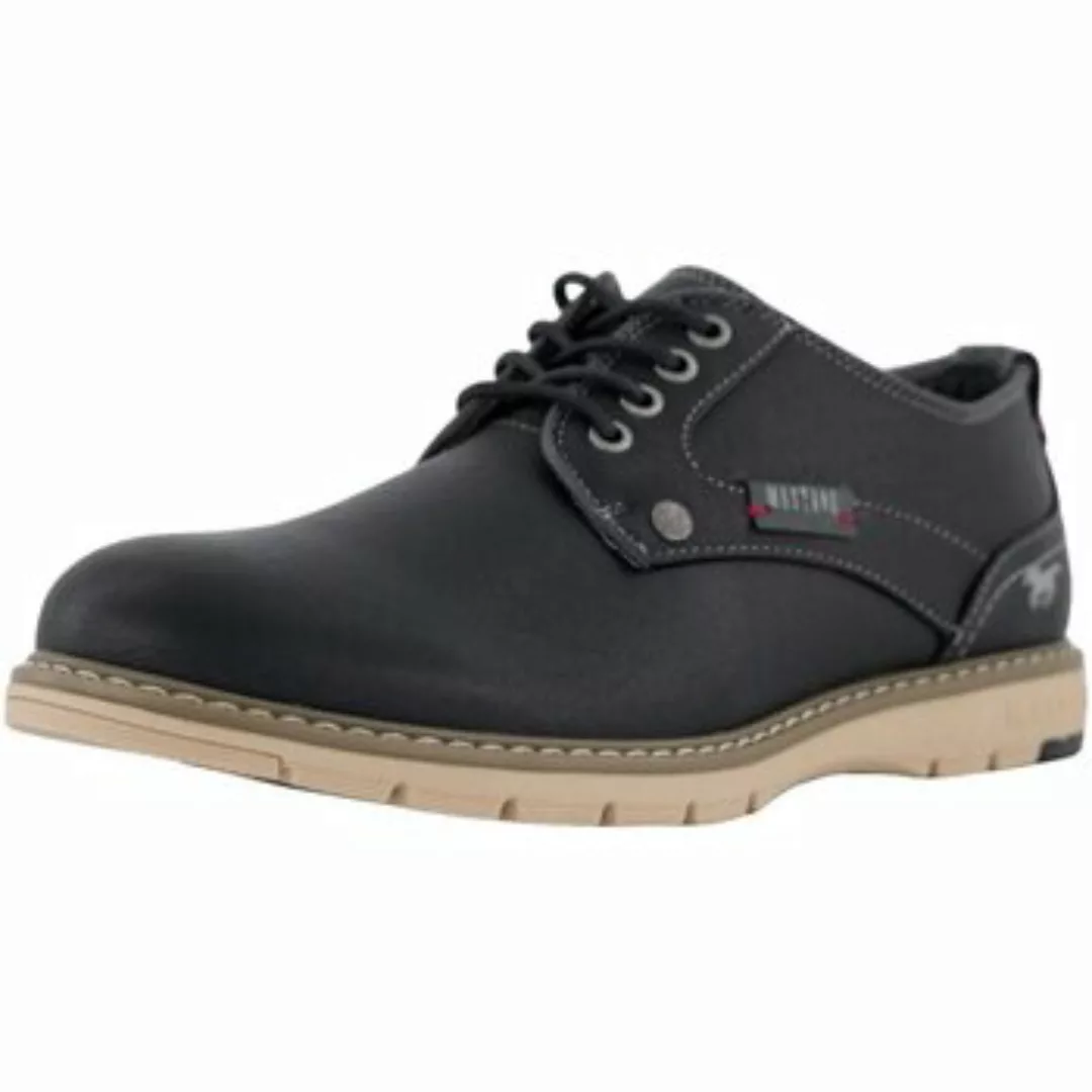 Mustang Shoes Schnürschuh, Freizeitschuh, Halbschuh, Schnürschuh mit Logosc günstig online kaufen