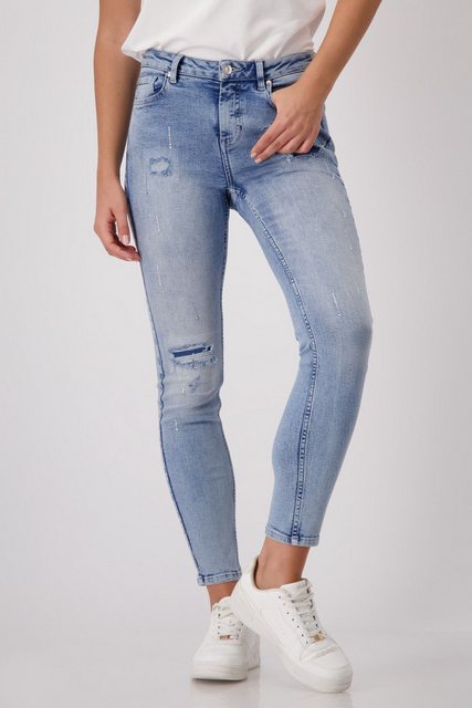 Monari 2-in-1-Hose Lyocell-Hose jeans günstig online kaufen