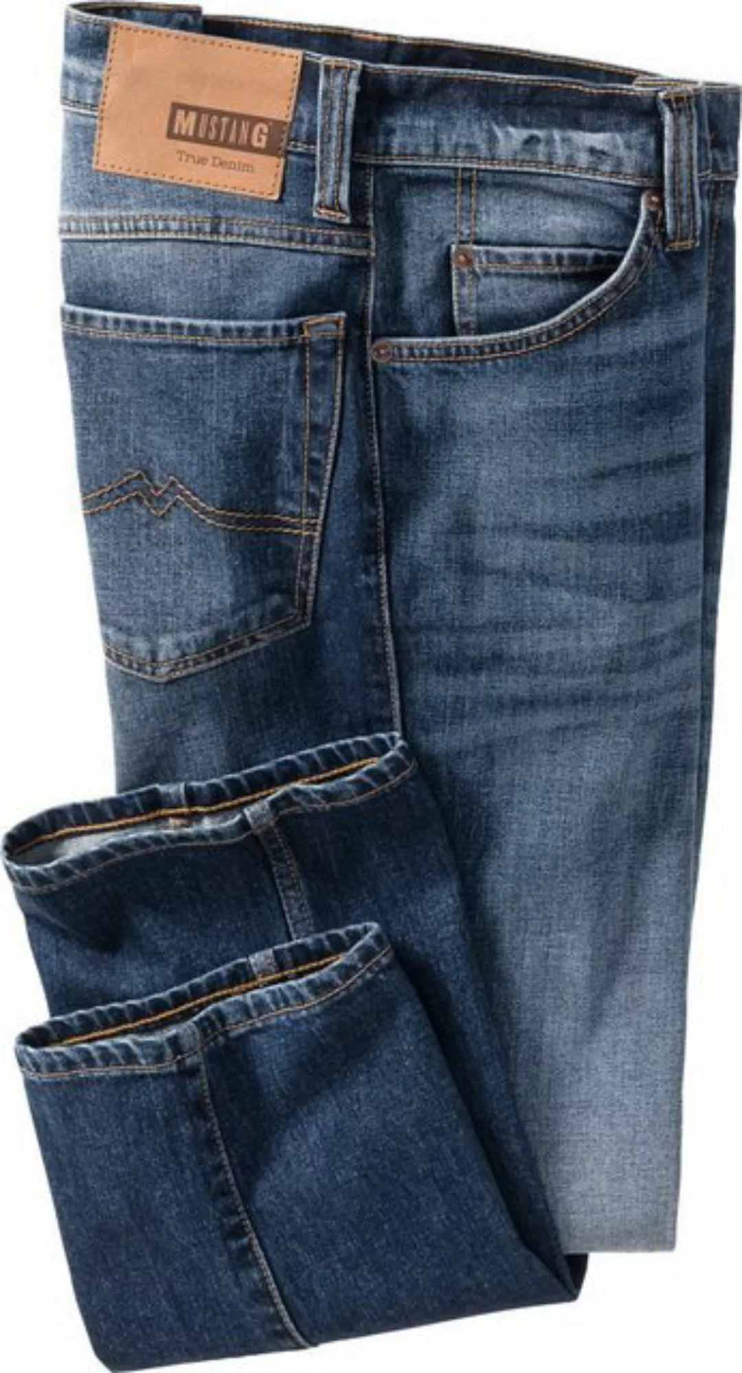 MUSTANG Stretch-Jeans im 5-Pocket-Style, Bund mit Stretch und geradem Beinv günstig online kaufen