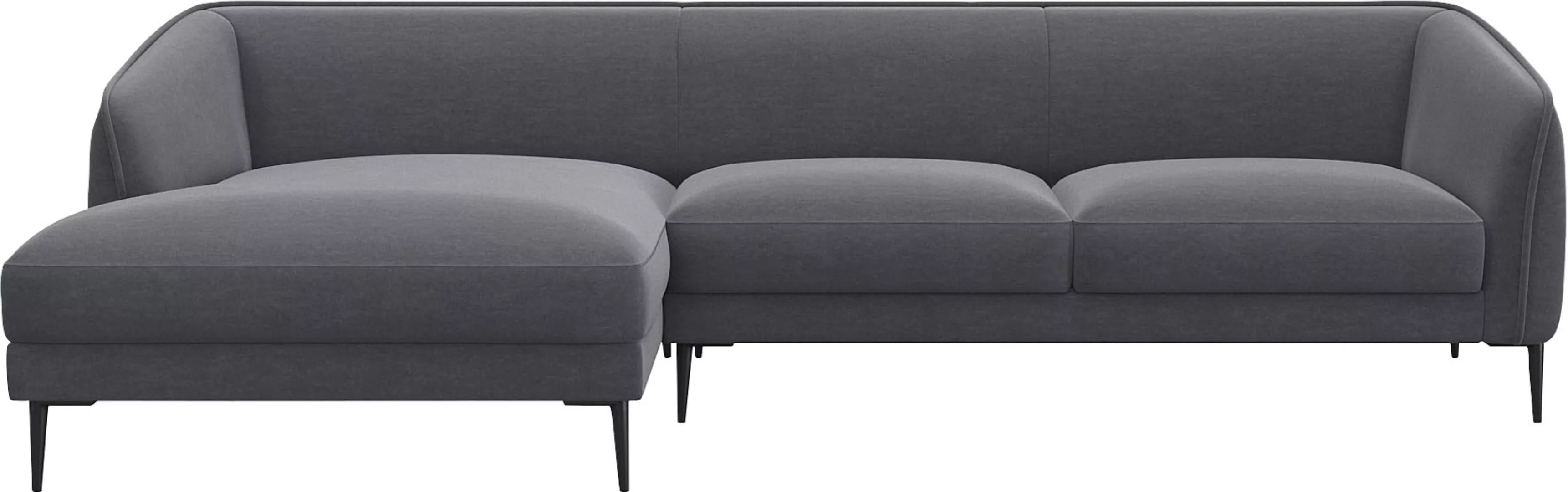 FLEXLUX Ecksofa "Belle Designsofa, L-Form, B/T 288/149 cm", Skandinavisches günstig online kaufen