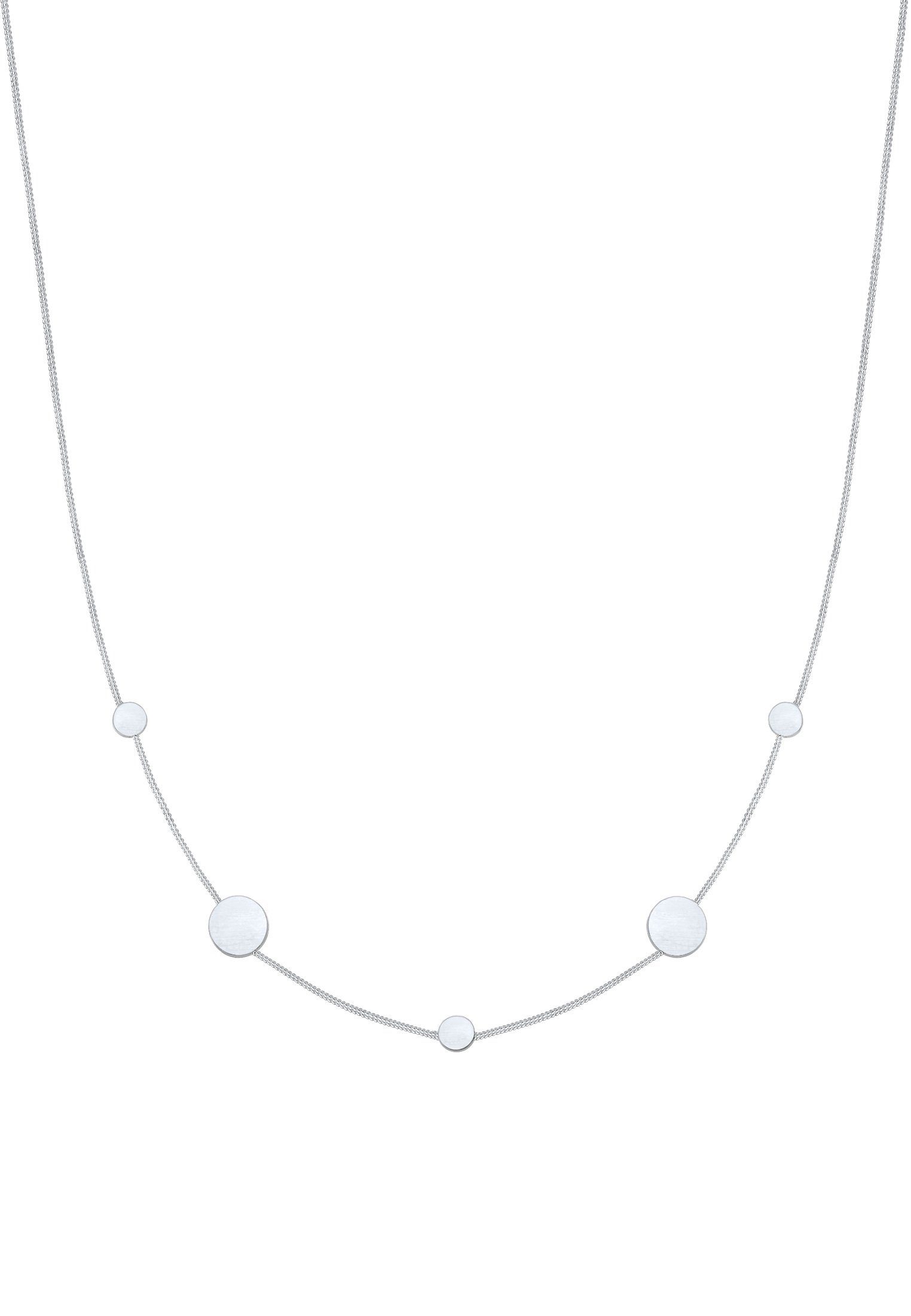 Elli Kette mit Anhänger Plättchen Matt günstig online kaufen