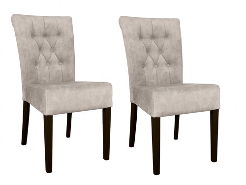 Home affaire 4-Fußstuhl "Ravenna", (Set), 2 St., Samtvelours, Esszimmerstuh günstig online kaufen