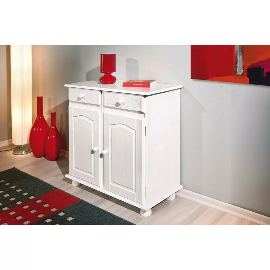 Kommode  Tivoli ¦ weiß ¦ Maße (cm): B: 88 H: 87 T: 43 Kommoden & Sideboards günstig online kaufen