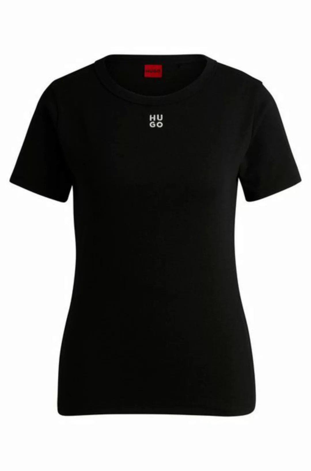 HUGO T-Shirt Deloris 10258222 01, Black günstig online kaufen