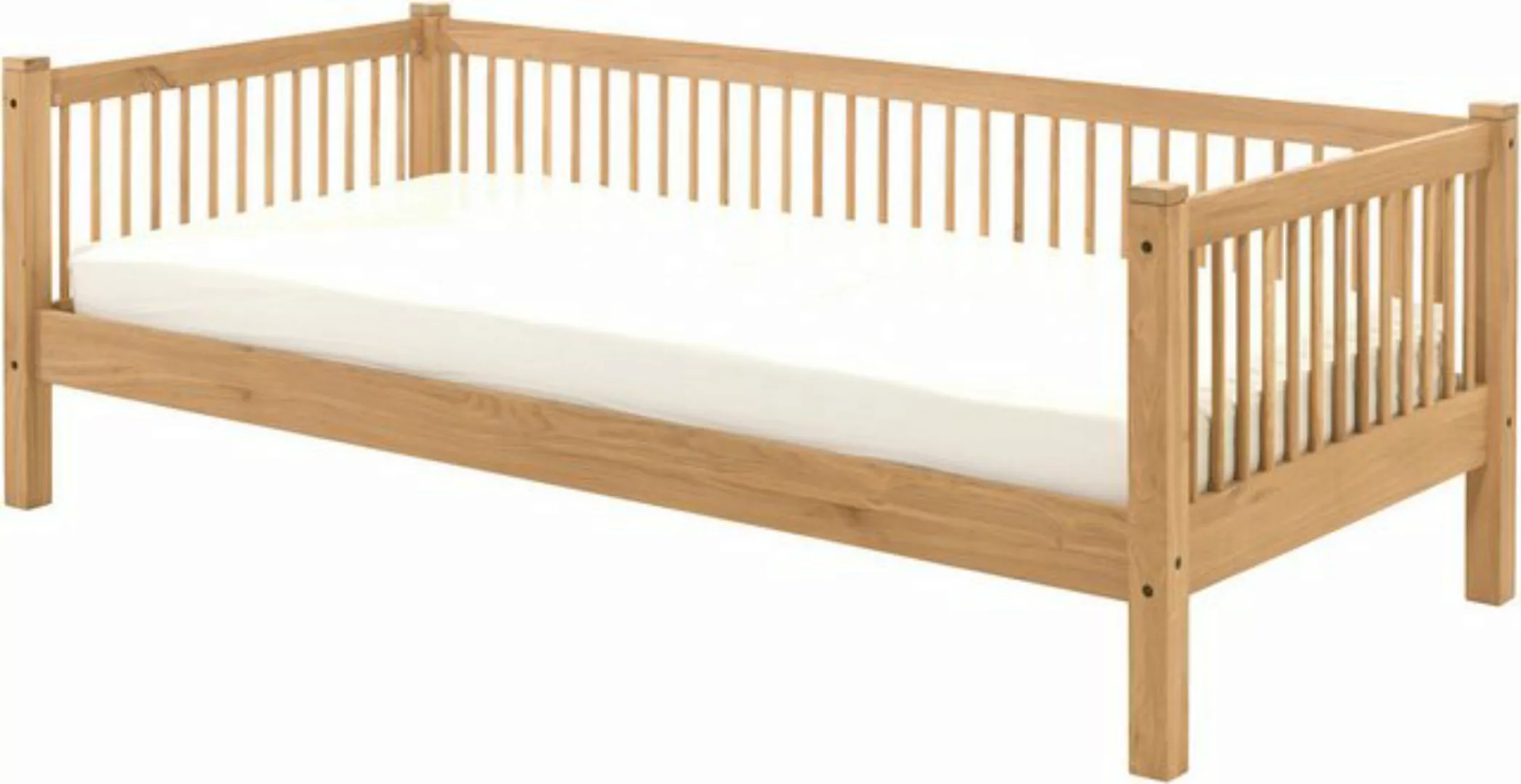 Home affaire Einzelbett (Made in Europe), aus massiver Eiche geölt, LF 90x2 günstig online kaufen