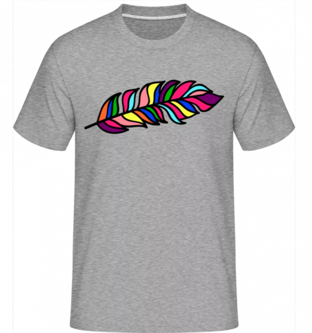 Feather Sign Rainbow · Shirtinator Männer T-Shirt günstig online kaufen