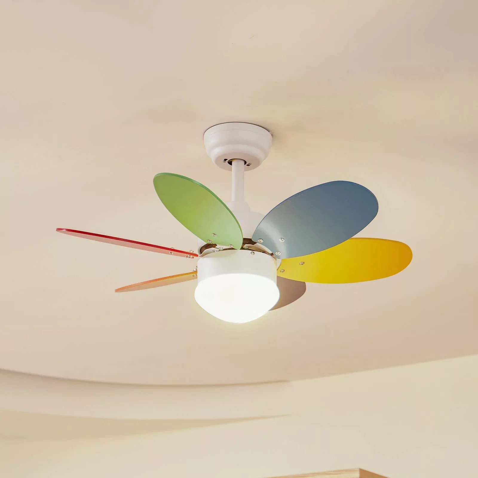 Lindby Deckenventilator mit Licht Litur, leise, Ø 77 cm, E27 günstig online kaufen