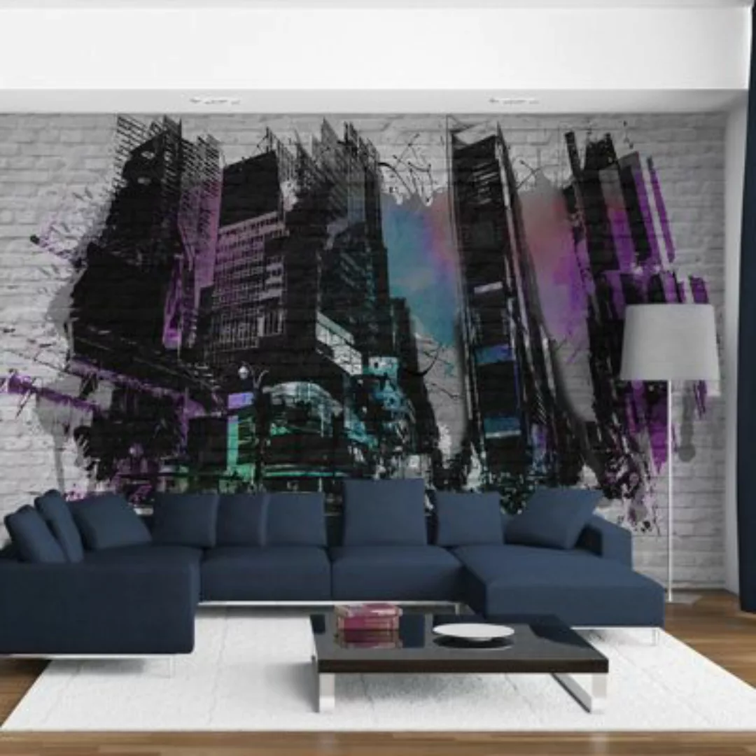 artgeist Fototapete Hinter der Stadtmauer mehrfarbig Gr. 300 x 231 günstig online kaufen
