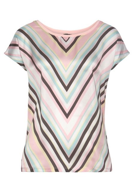 Laura Scott Shirtbluse aus glänzendem Satin günstig online kaufen