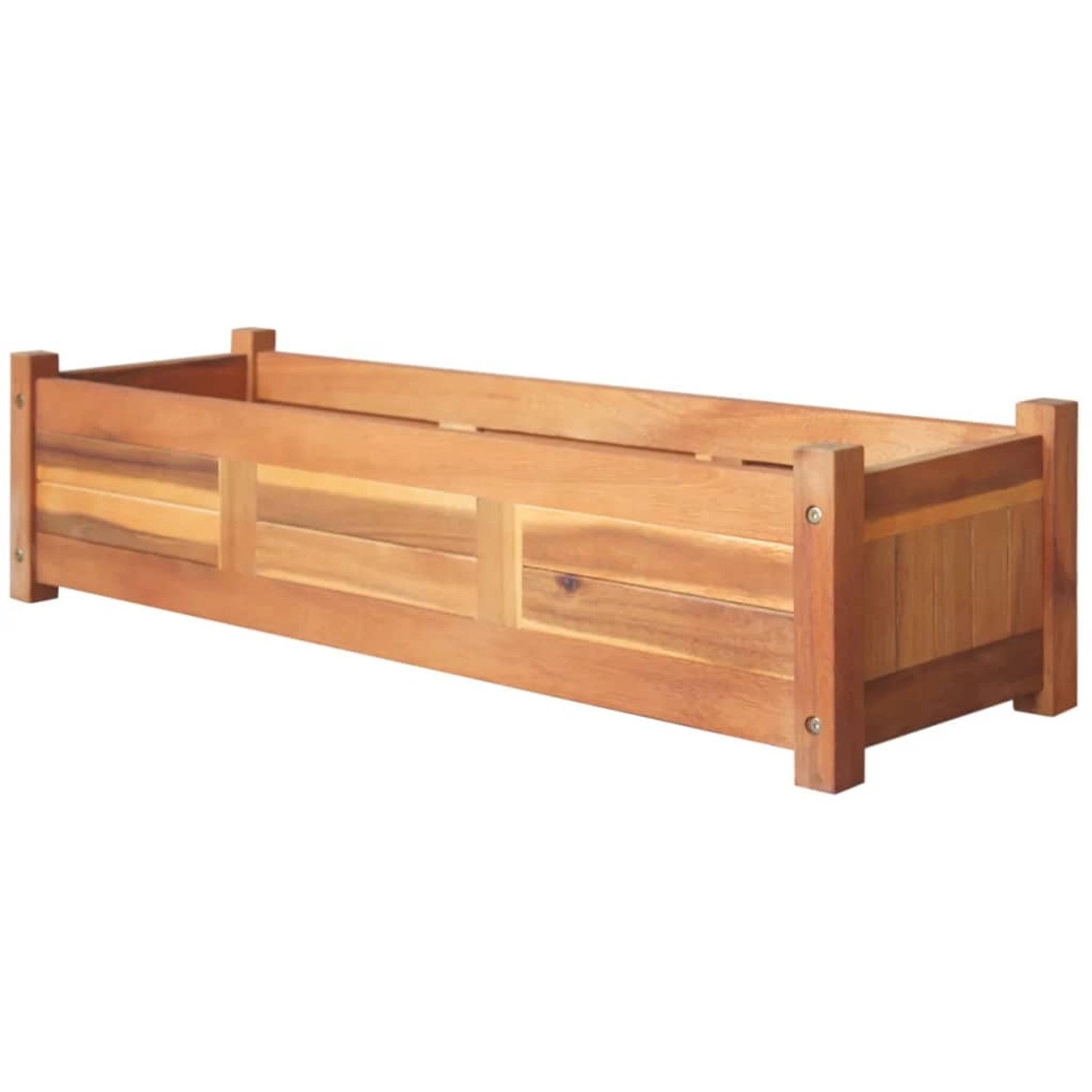 Garten-hochbeete 2 Stk. Akazienholz 100x30x25 Cm günstig online kaufen