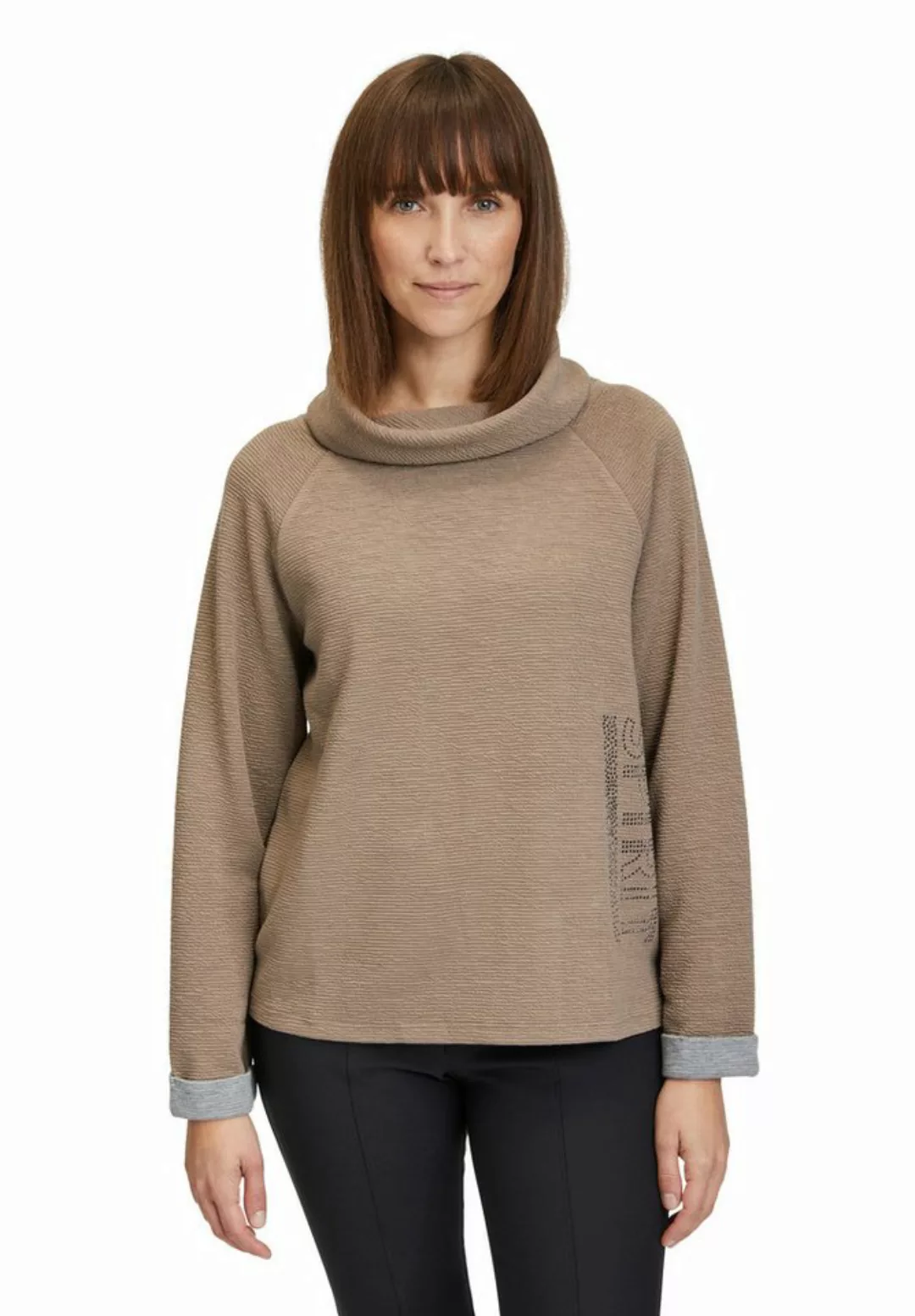 Betty Barclay Sweatshirt "Betty Barclay Sweatshirt mit hohem Kragen", Glitz günstig online kaufen