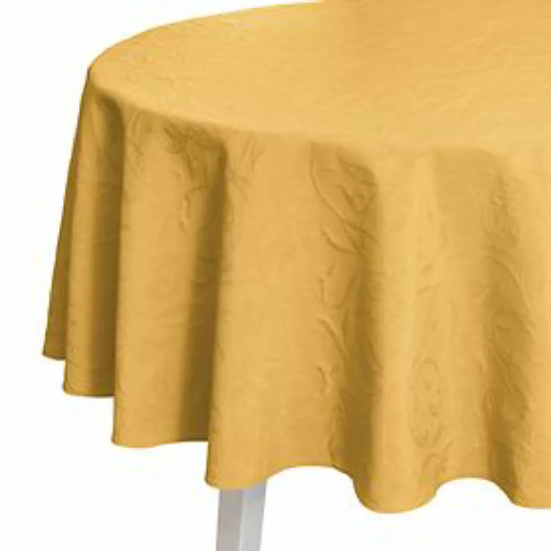 Tischdecke 'Cordoba' gold D 170 günstig online kaufen