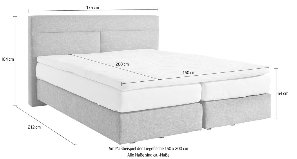 Westfalia Schlafkomfort Boxspringbett günstig online kaufen