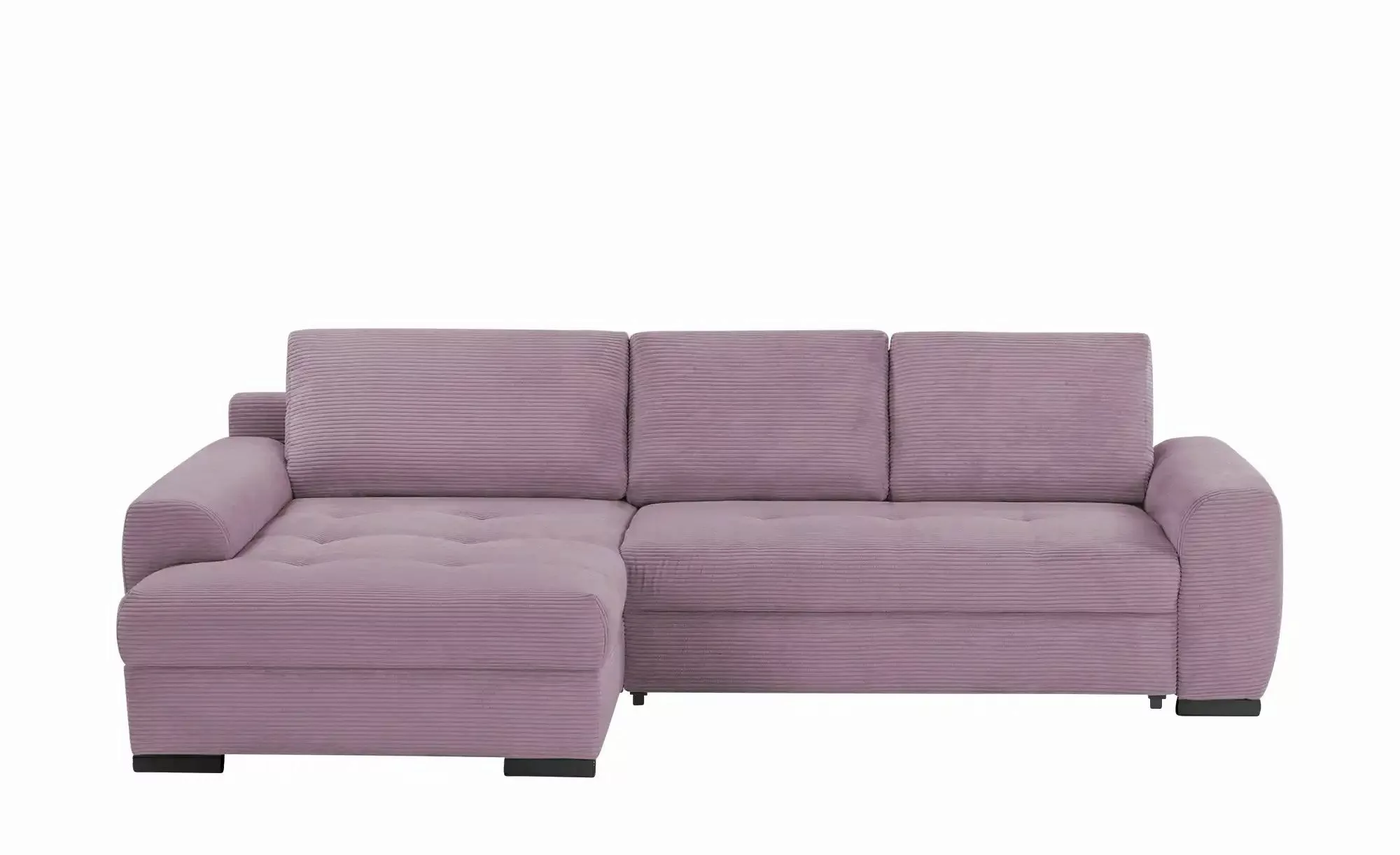 bobb Ecksofa in kuscheligem Cordstoff Soumia ¦ lila/violett ¦ Maße (cm): B: günstig online kaufen