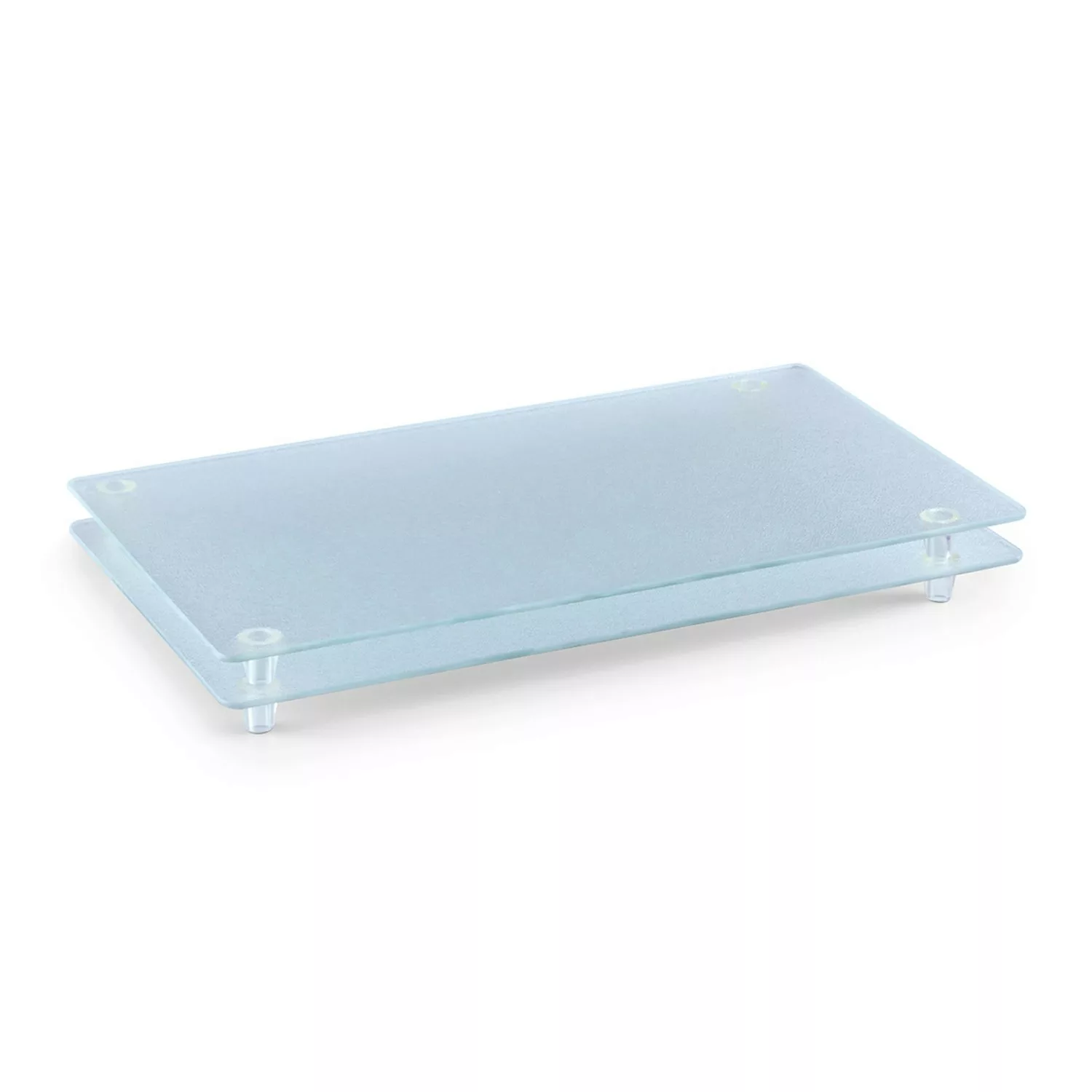 Zeller Glasschneideplatten-Set 2-teilig Transparent günstig online kaufen