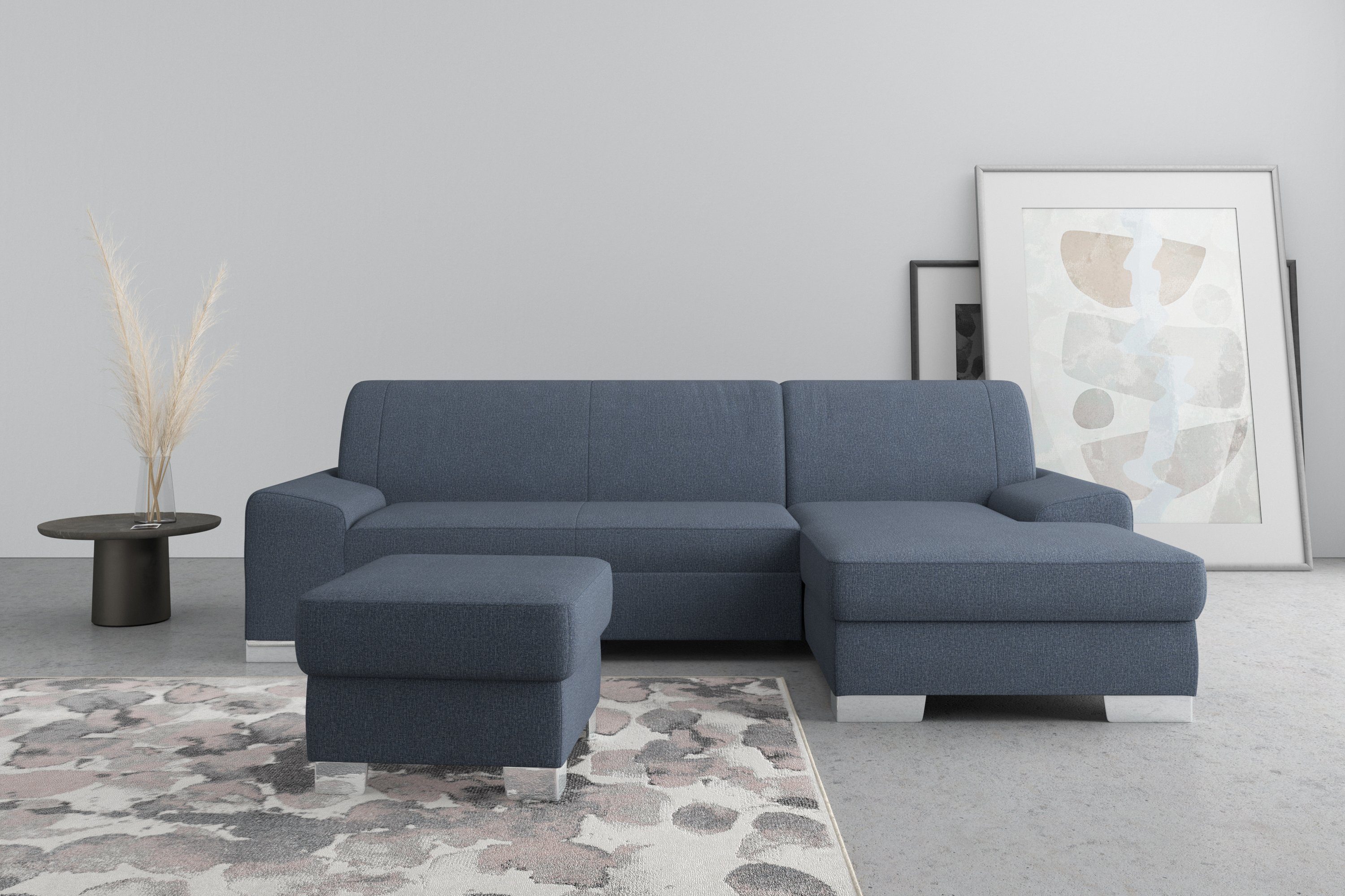 DOMO collection Ecksofa Anzio L-Form, whlw. günstig online kaufen
