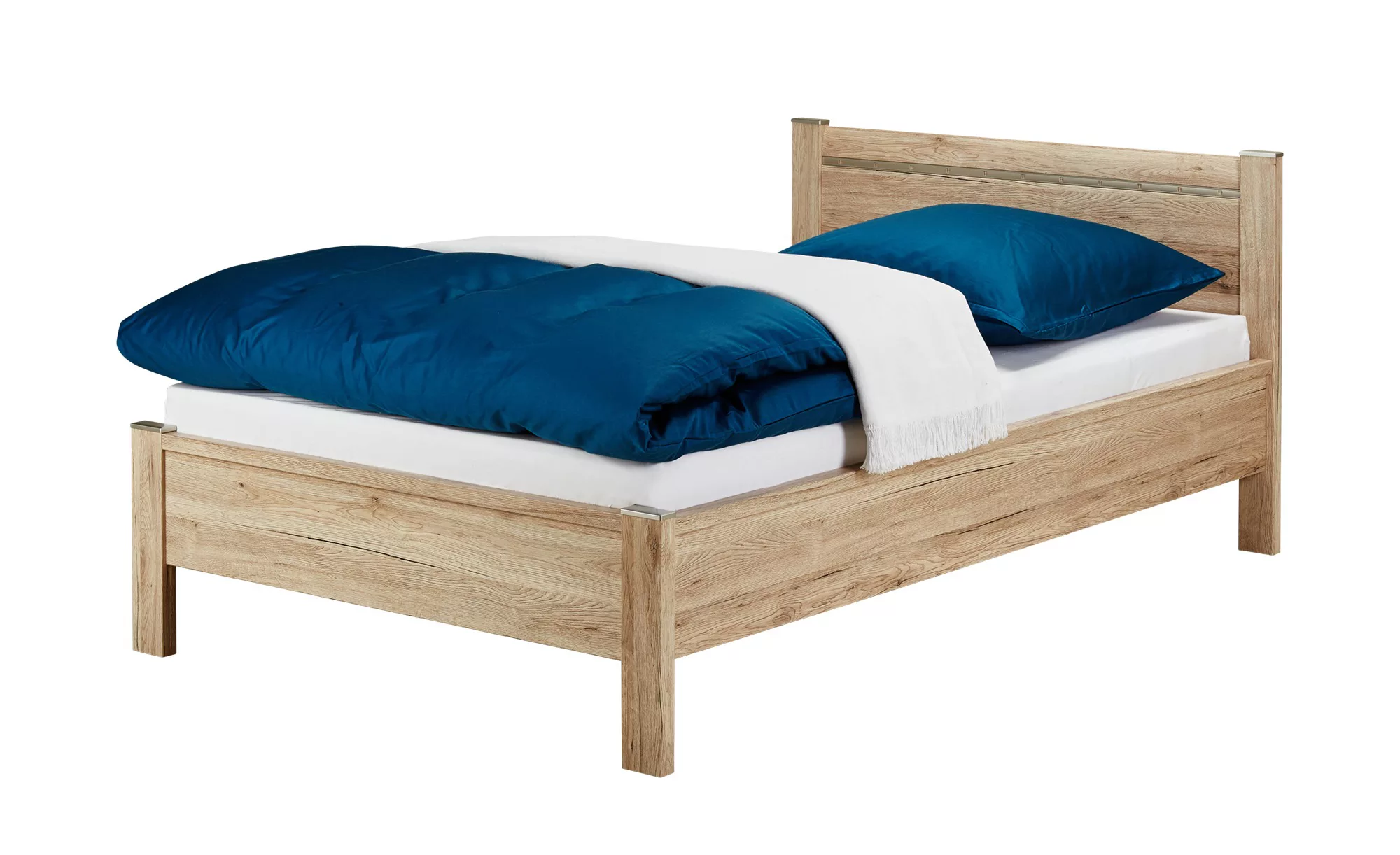 Futonbett - holzfarben - 128 cm - 87 cm - Betten > Bettgestelle - Möbel Kra günstig online kaufen
