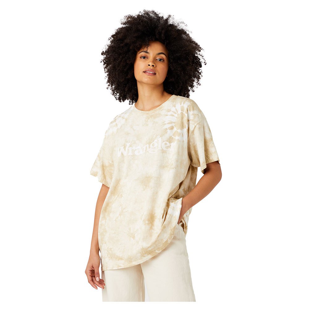 Wrangler Oversized Kurzärmeliges T-shirt M Papyrus günstig online kaufen