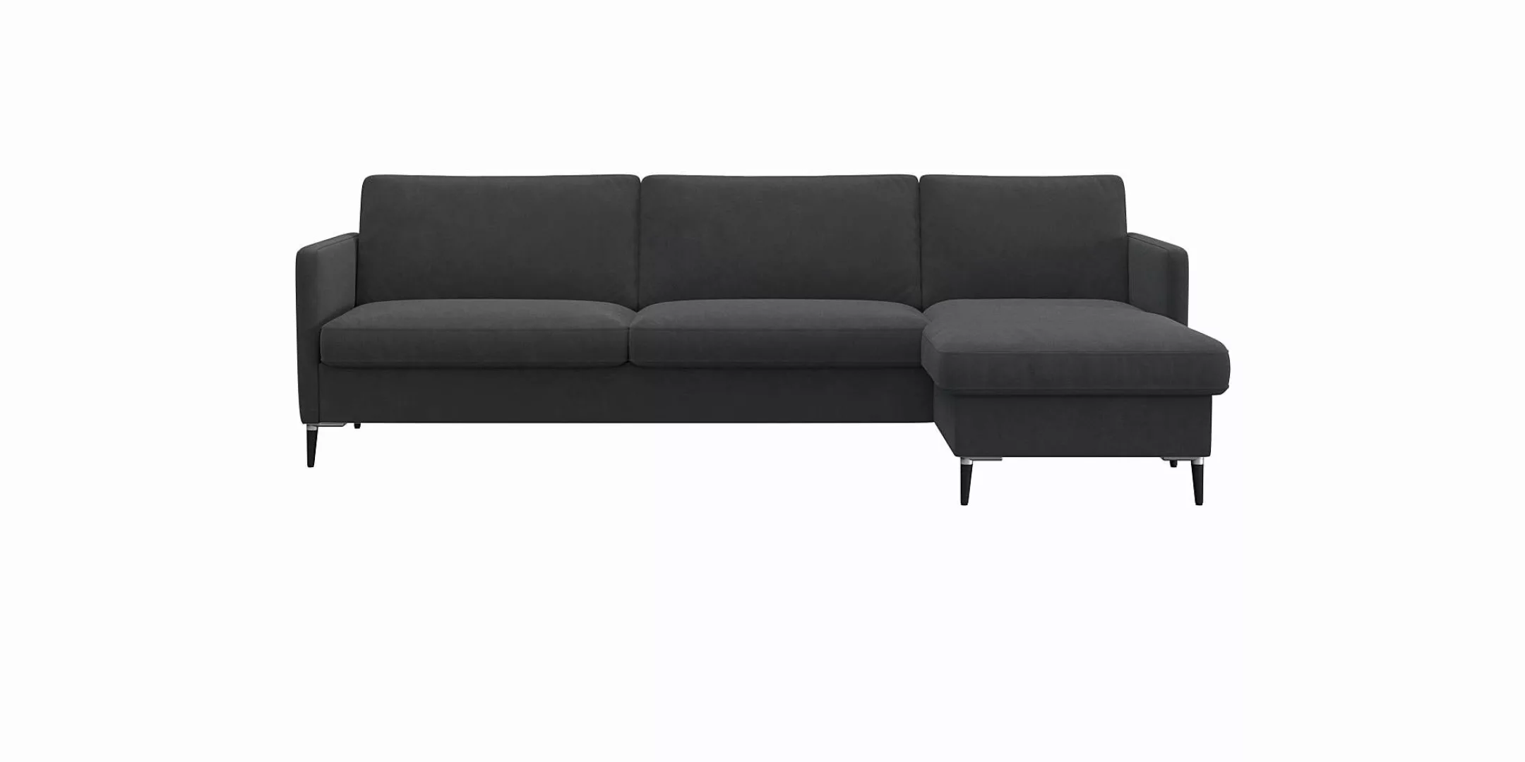 FLEXLUX Ecksofa »Fiore, super Sitzkomfort durch Kaltschaum im Sitz, L-Form« günstig online kaufen