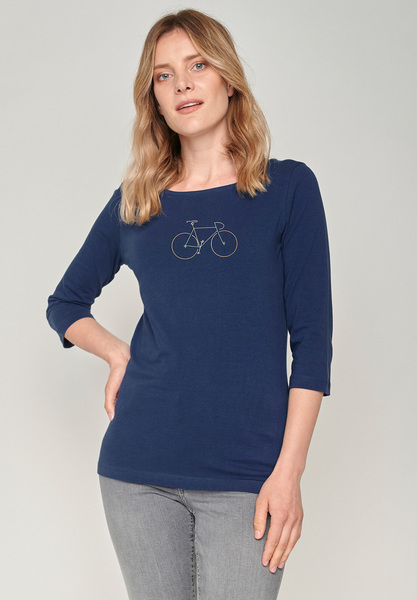 T-shirt Aus Biobaumwolle | Flimsy Bike Race Fine günstig online kaufen