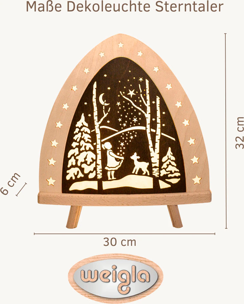 Weigla Lichterbogen "Sterntaler, Weihnachtsdeko" günstig online kaufen