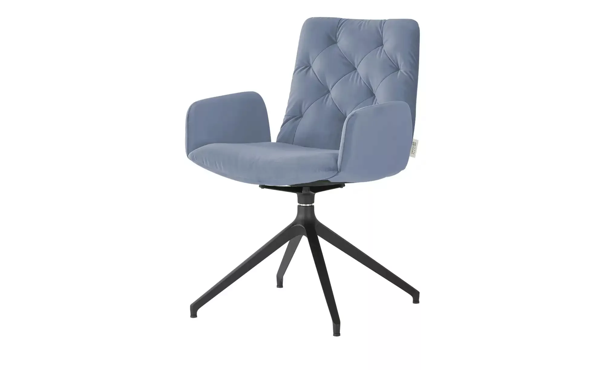 Jette Home Polsterstuhl drehbar Salo ¦ blau ¦ Maße (cm): B: 59 H: 87 T: 66 günstig online kaufen